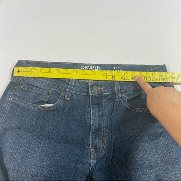 Denizen Levi’s 285 Relaxed Jeans 33x30 blue denim jeans Men’s Stretchy j… - Picture 4 of 12